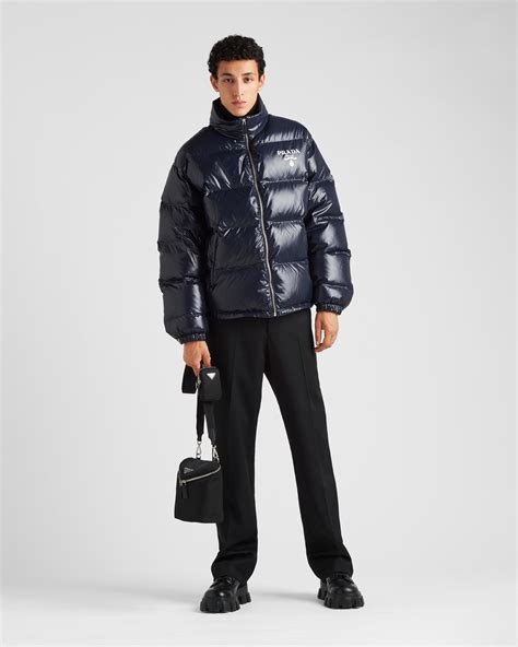 men's prada jacket sale|Prada down jacket men's.